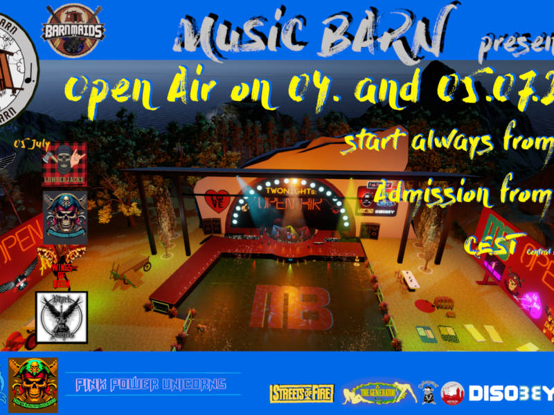 MUSIC BARN - every Friday from 9.30PM